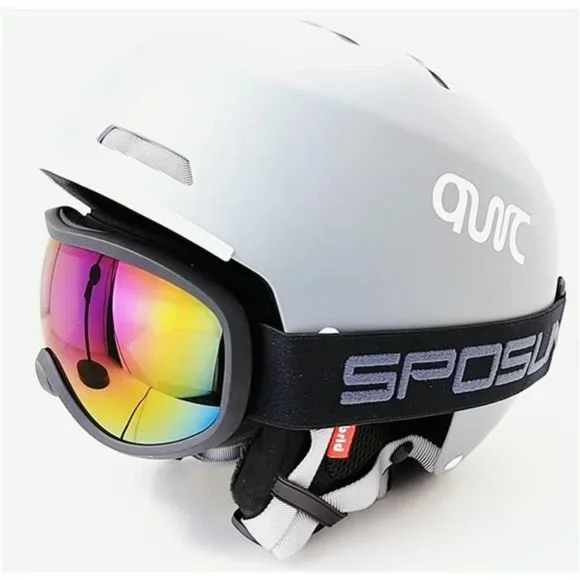 Unisex Ski Goggles Over Glasses with Dual lens, Anti-fog Anti-UV Snow Goggle